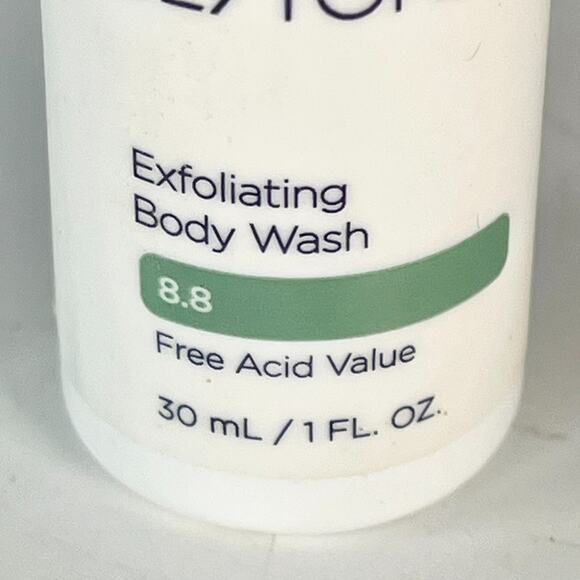 Glytone Exfoliating Body Cleansing Wash 8.8 Free Acid Travel 1 fl oz 30ml New - Picture 2 of 4